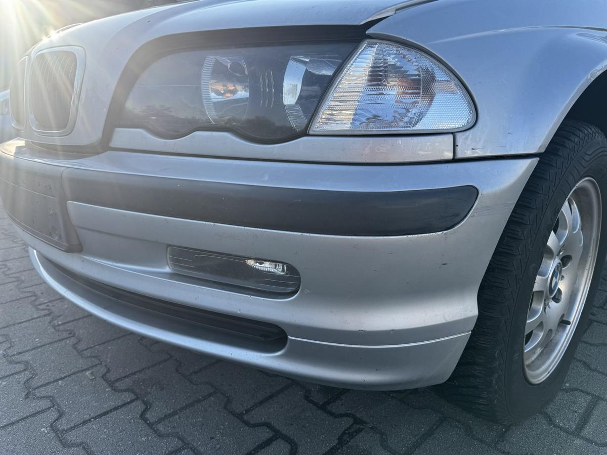 BMW 3er E46 original Sto&szlig;stange Stossf&auml;nger vorn 354 Titansilber Bj.1998